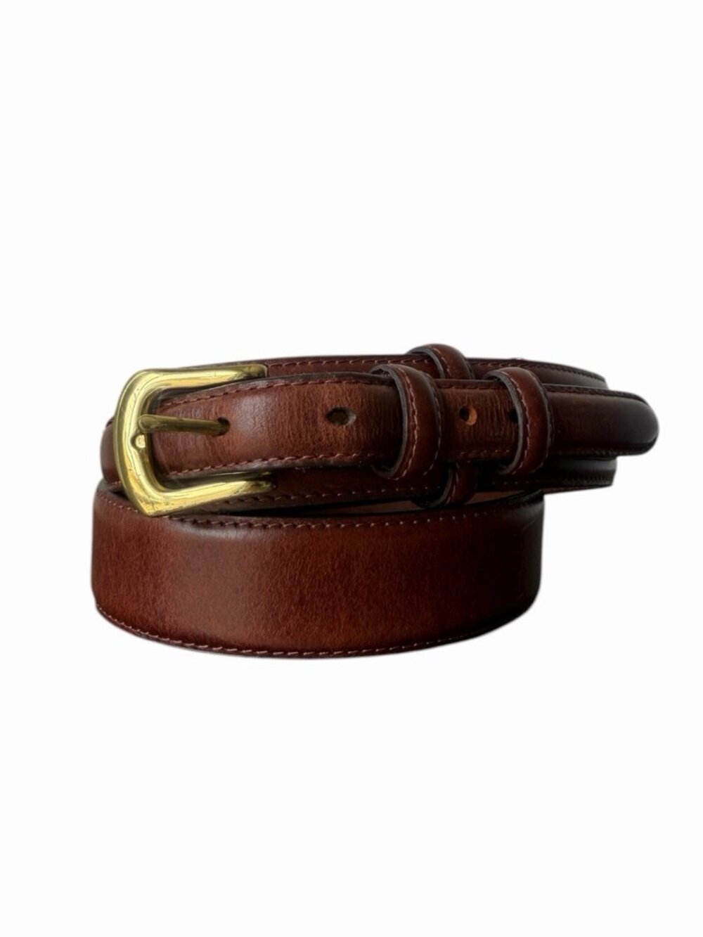 DDD 3D Men's Brown Leather Ranger Belt 36"